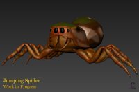 Jumping Spider WIP