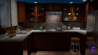 3D Kitchen Render