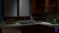 3D Kitchen Render